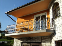 Ograje Dečman s.p. - Umetno kovaštvo in kovane ograje - Balkonske ograje - Primer sličice 058