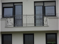 Ograje Dečman s.p. - Umetno kovaštvo in kovane ograje - Balkonske ograje - Primer sličice 059