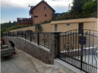 Ograje Dečman s.p. - Umetno kovaštvo in kovane ograje - Ograje - Primer sličice 019