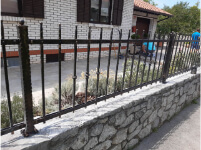 Ograje Dečman s.p. - Umetno kovaštvo in kovane ograje - Ograje - Primer sličice 020