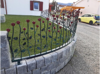 Ograje Dečman s.p. - Umetno kovaštvo in kovane ograje - Ograje - Primer sličice 022