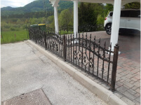 Ograje Dečman s.p. - Umetno kovaštvo in kovane ograje - Ograje - Primer sličice 027