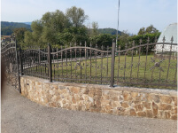 Ograje Dečman s.p. - Umetno kovaštvo in kovane ograje - Ograje - Primer sličice 036