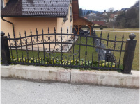 Ograje Dečman s.p. - Umetno kovaštvo in kovane ograje - Ograje - Primer sličice 041