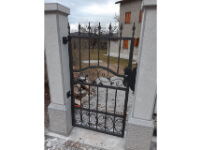 Ograje Dečman s.p. - Umetno kovaštvo in kovane ograje - Vrata - Primer sličice 010