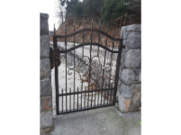 Ograje Dečman s.p. - Umetno kovaštvo in kovane ograje - Vrata - Primer sličice 025