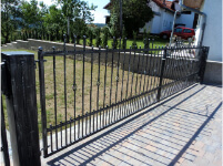 Ograje Dečman s.p. - Umetno kovaštvo in kovane ograje - Vrata - Primer sličice 035