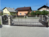 Ograje Dečman s.p. - Umetno kovaštvo in kovane ograje - Vrata - Primer sličice 041