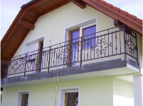 Ograje Dečman s.p. - Umetno kovaštvo in kovane ograje - Balkonske ograje - Primer sličice 087
