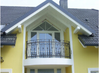 Ograje Dečman s.p. - Umetno kovaštvo in kovane ograje - Balkonske ograje - Primer sličice 091