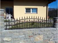 Ograje Dečman s.p. - Umetno kovaštvo in kovane ograje - Ograje - Primer sličice 073