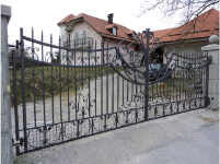 Ograje Dečman s.p. - Umetno kovaštvo in kovane ograje - Ograje - Primer sličice 077
