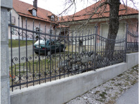 Ograje Dečman s.p. - Umetno kovaštvo in kovane ograje - Ograje - Primer sličice 079