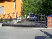 Ograje Dečman s.p. - Umetno kovaštvo in kovane ograje - Ograje - Primer sličice 081