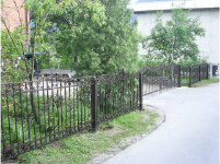 Ograje Dečman s.p. - Umetno kovaštvo in kovane ograje - Ograje - Primer sličice 084