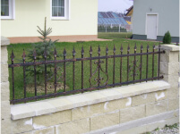 Ograje Dečman s.p. - Umetno kovaštvo in kovane ograje - Ograje - Primer sličice 087