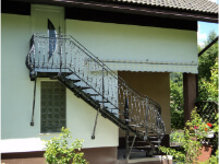 Ograje Dečman s.p. - Umetno kovaštvo in kovane ograje - Stopnišča - Primer sličice 026