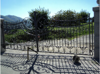 Ograje Dečman s.p. - Umetno kovaštvo in kovane ograje - Vrata - Primer sličice 069